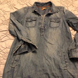 Womens denim dress